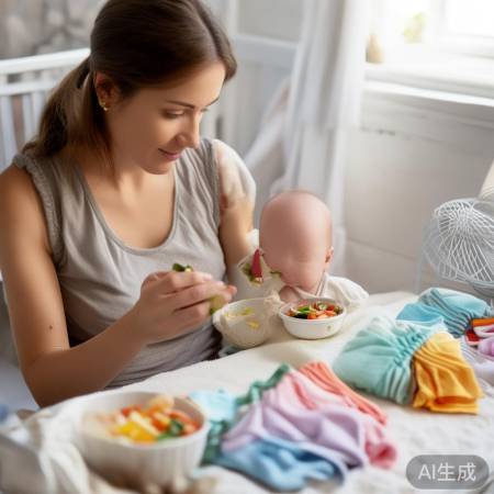 宝宝降温:饮食清淡,勤换衣物