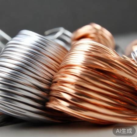 铜线导电好，铝线成本低