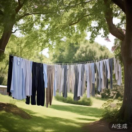 衣物平铺晾晒防变形