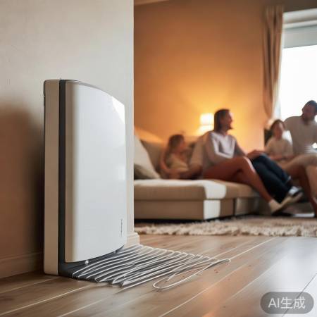 空气能供暖，安装便捷，噪音低