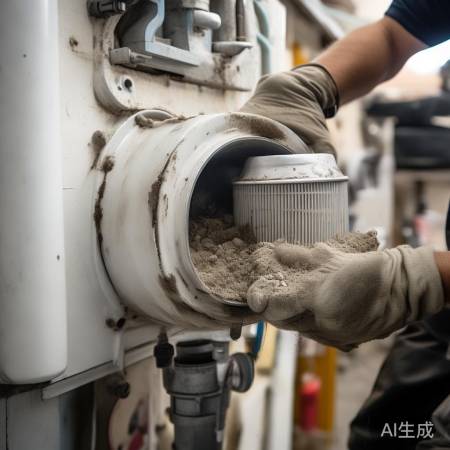 壁挂炉滤网定期清，保持水泵高效