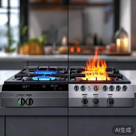 燃气灶品牌多样,火力稳定控火精