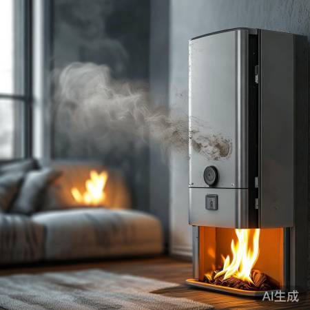 壁挂炉熄火,检查风量。