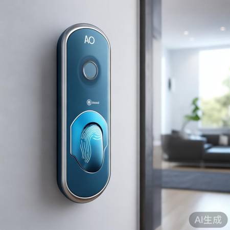 蓝博AOC指纹锁，安全之选