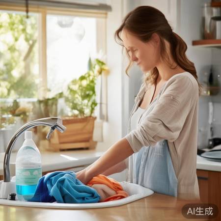 洗衣机卡槽专用洗衣液，深层洁净，轻松护理衣物