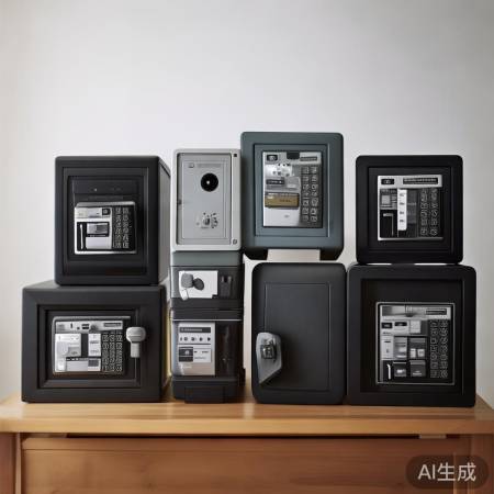 保险柜品牌多样,大小适中。
