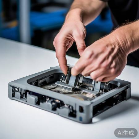 小心拔框,新旧芯方向同