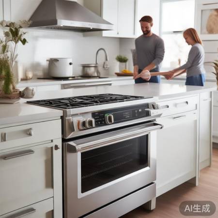 玉立集成灶,厨房清洁轻松!