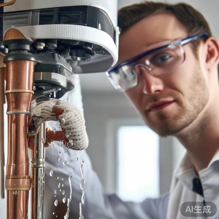 壁挂炉铜管漏水,不慌张,按步骤