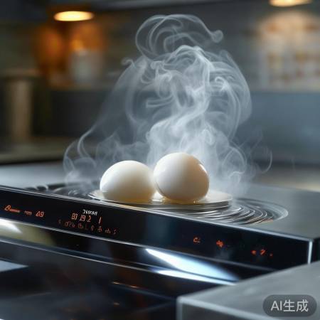 预热集成灶,温度适中