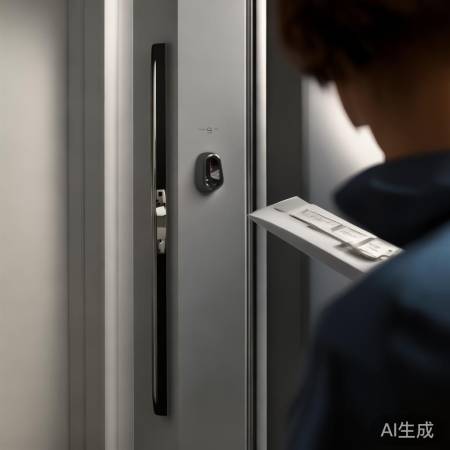 雅迪指纹锁,紧急解锁便捷