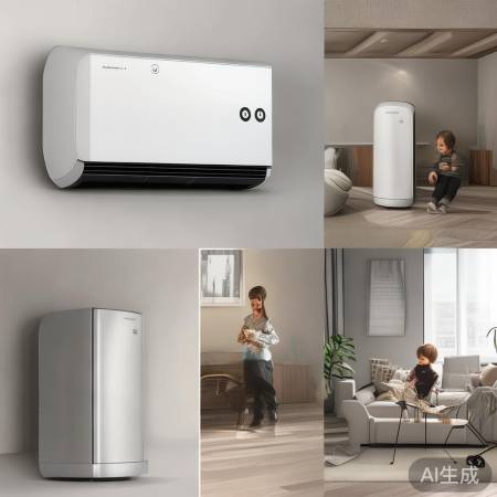 美的变频空调,简约时尚易操作