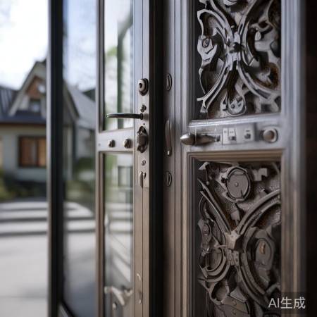 盼盼老式防盗门,居家安全防线