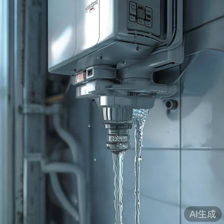 壁挂炉回水管有水流