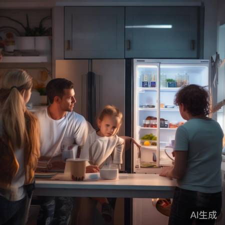 冰箱温度过低需及时断电，预防意外事故