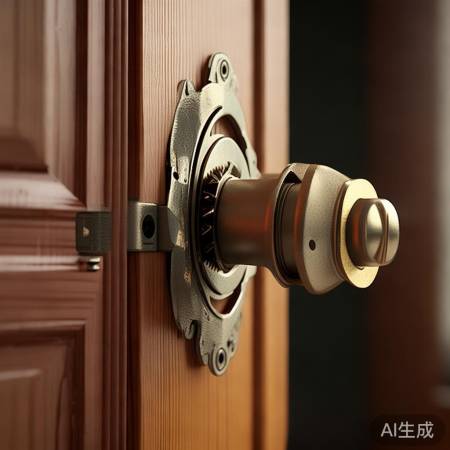 安装锁具步骤二