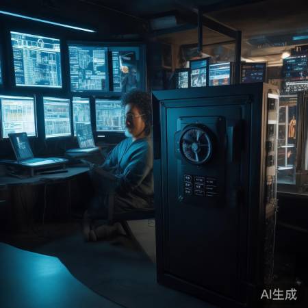 高科技解锁保险柜