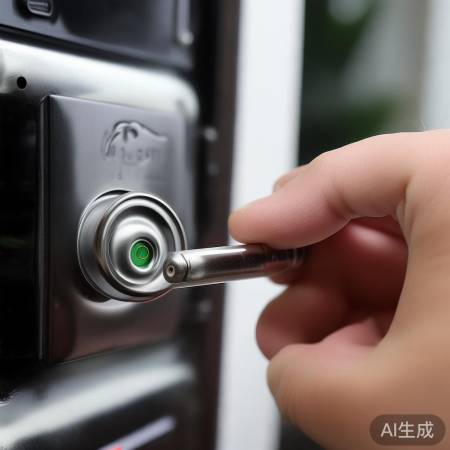 智能锁慢或低电，换电池！