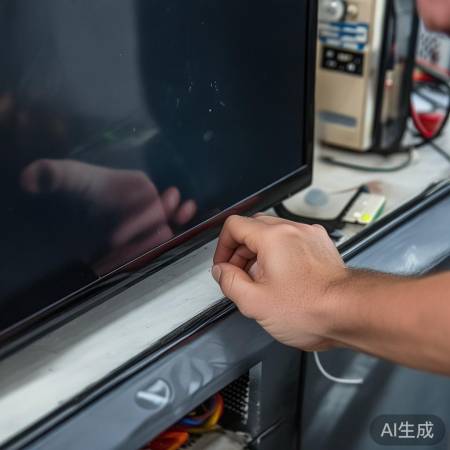 电视无声音，重启或联系售后