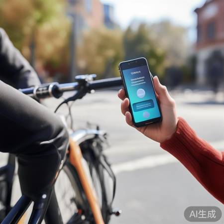 骑行遇障碍，一键临时停车