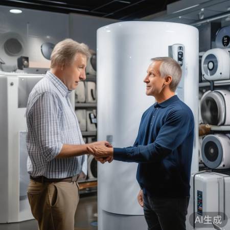 体验样机选热水器