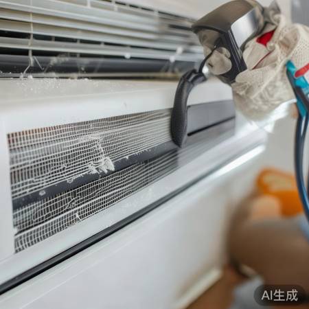 清洁空调散热，如拖地般简单