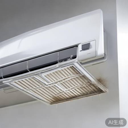 空调滤网清理，省电又高效