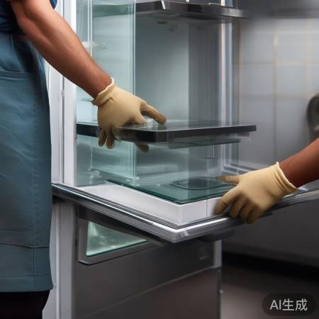 冰箱玻璃板拆卸教程,安全实用。