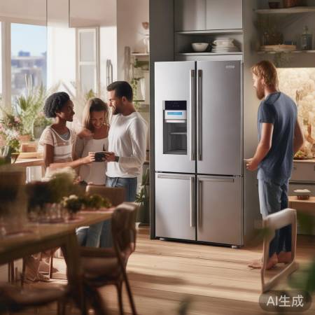 西门子三门冰箱295型，实用家用冰箱推荐