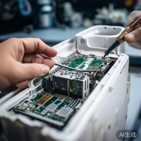 拆卸智能马桶主板步骤