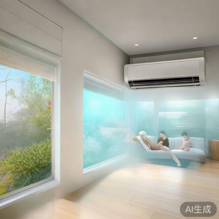 中央空调穿墙安装,看温速噪