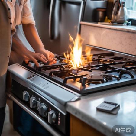 燃气灶打火不畅，试试我的方法！