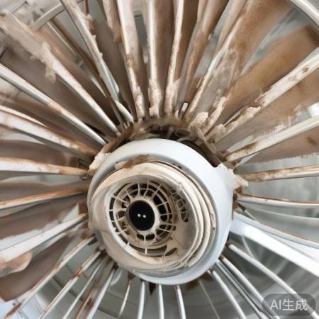 风扇叶片清洁保养