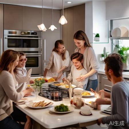 美菱集成灶自清洁,享生活乐无边