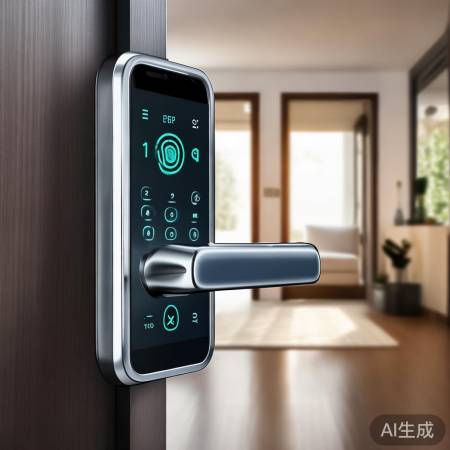 指纹密码锁，方便贴心