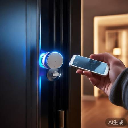 智能锁，多种解锁，方便快捷