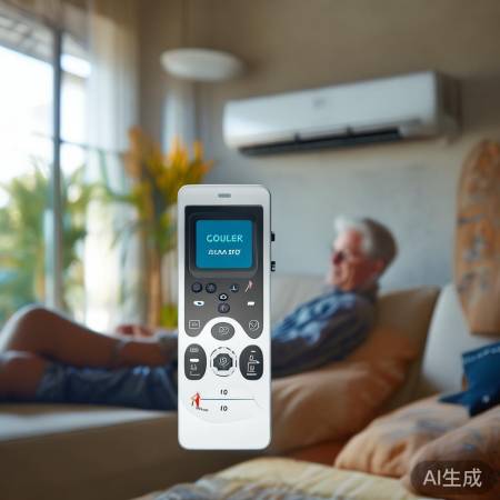 空调一键降温,夏日轻松转凉爽