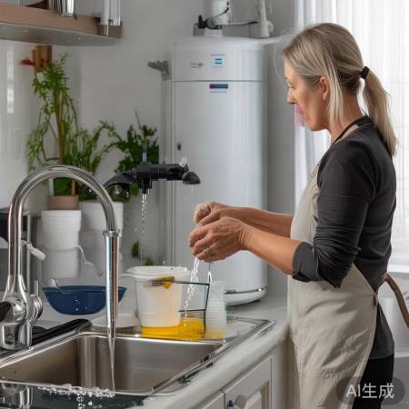 检查水质，清洗加热管