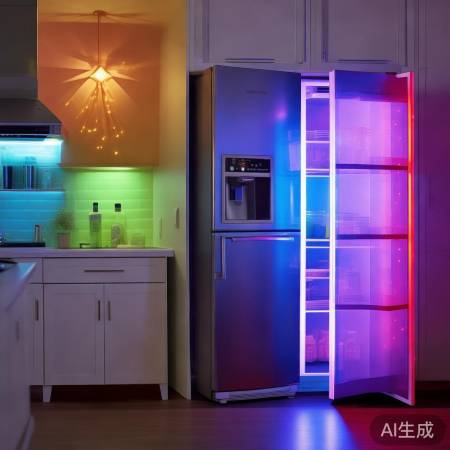 多彩创意冰箱灯