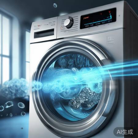 超声波杀菌，成本高，非洗衣机标