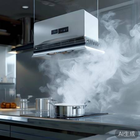 烟机过滤高效，无油烟厨房