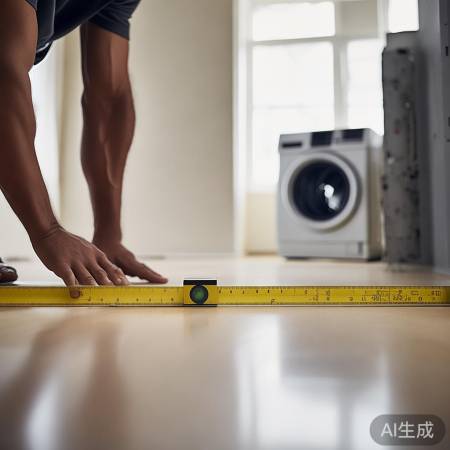 洗衣机需平整宽敞地放