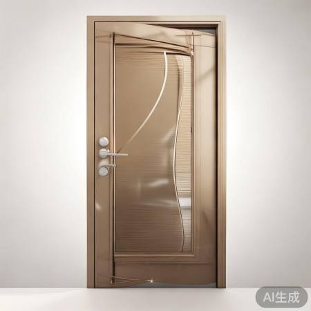 简约时尚防盗门