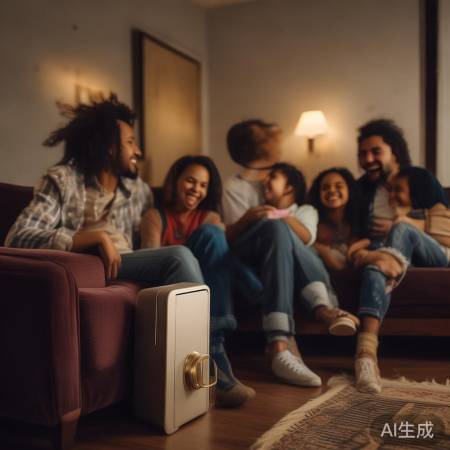 客厅保险柜,美观又安全