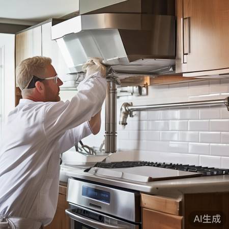 专业安装，防油烟泄漏