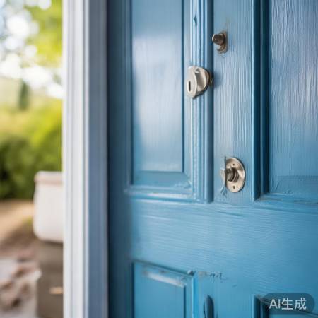 “小窍门让防盗门焕新”