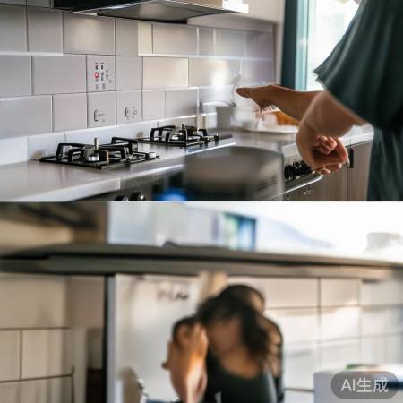 燃气灶关火后点火解决法