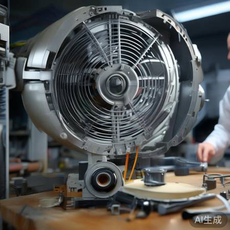 空调风扇需检查，轴承或电机或需