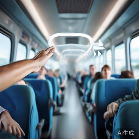 调整风向,车厢清凉