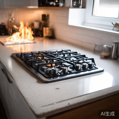 燃气灶宜干燥远离易燃物